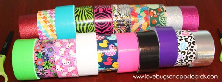 decorated duck tape