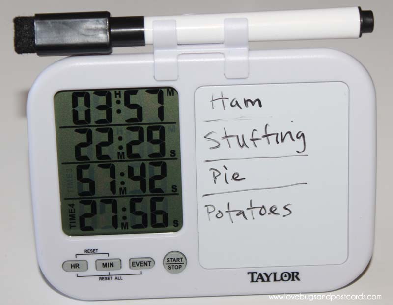 Taylor Plan and Prep Kitchen Timer