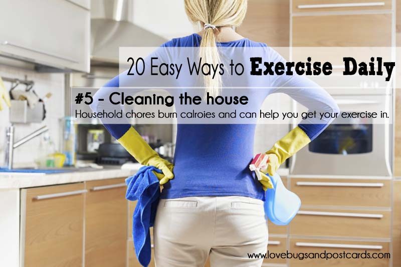 20 Easy Ways to Exercise Daily