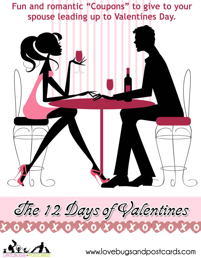 12 Days of Valentines Coupons {free printables}