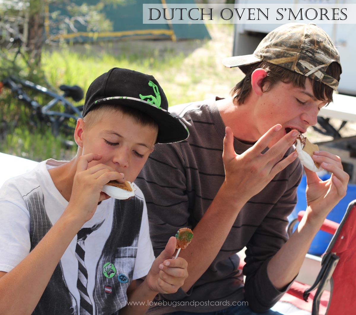 Dutch Oven S'mores