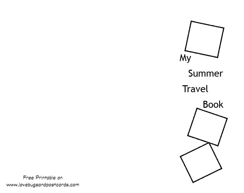 Printable Summer Travel Memory Book + 10 tips for documenting your trips