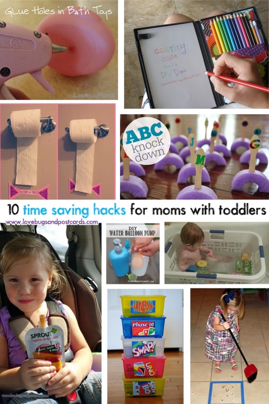 10 time saving hacks for moms with toddlers