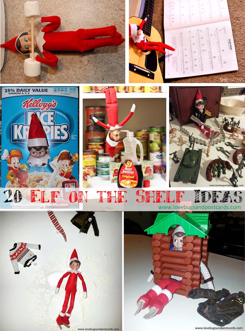 20 Elf on the Shelf Ideas