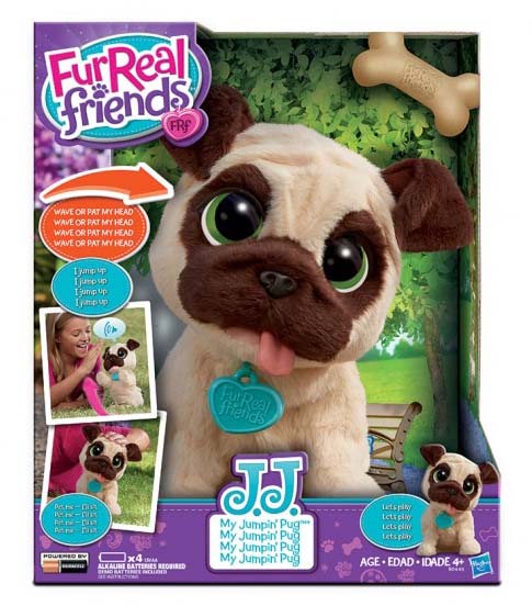 FurReal Friends JJ My Jumpin' Pug Pet Hasbro 2014 4 for sale online 