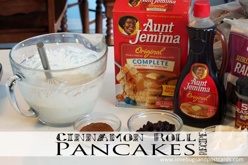 Cinnamon Roll Pancakes Recipe