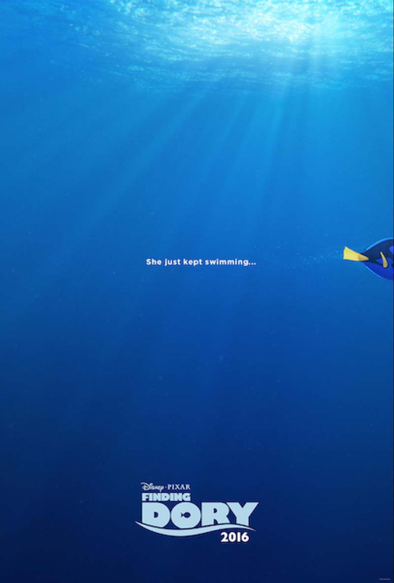  “Finding Dory” swims into theaters June 17, 2016.