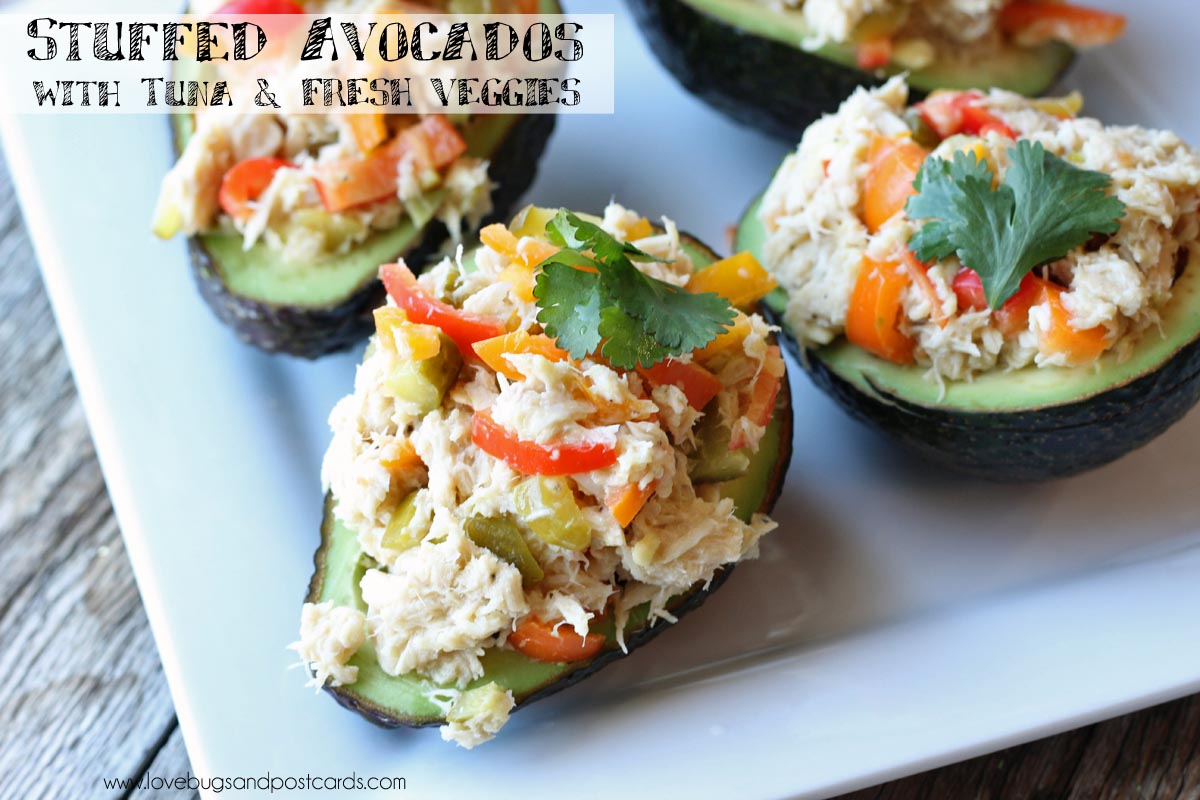 Stuffed Avocados with Tuna Recipe