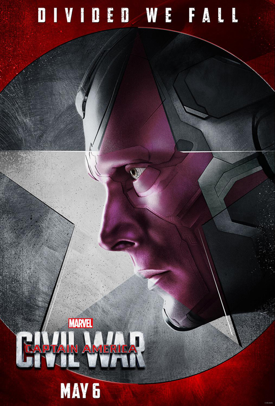 Captain America: Civil War - Paul Bettany as Vision