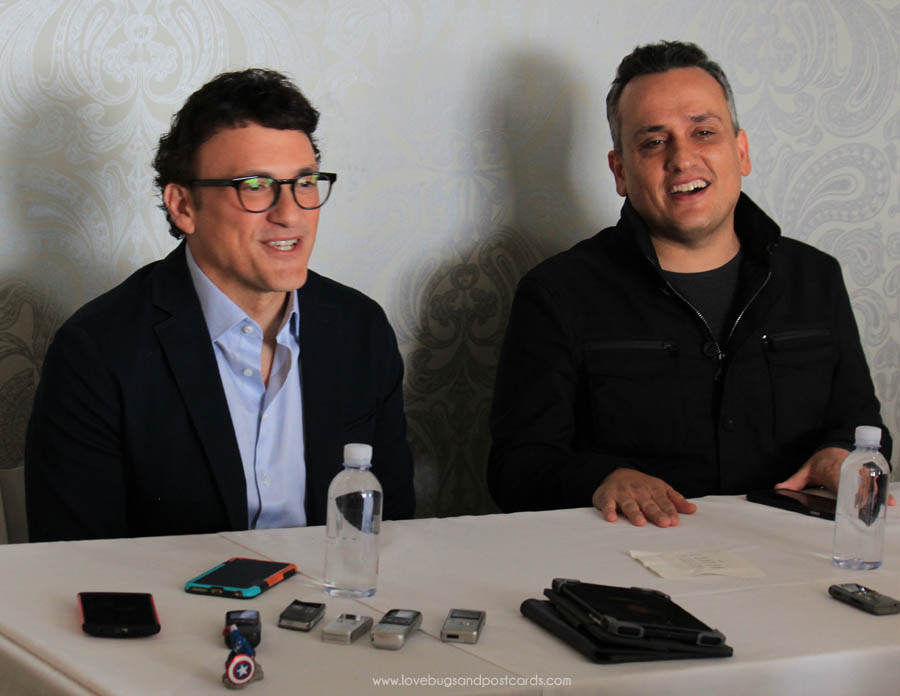 Interview with Anthony and Joe Russo #CaptainAmericaCivilWar #CaptainAmericaEvent