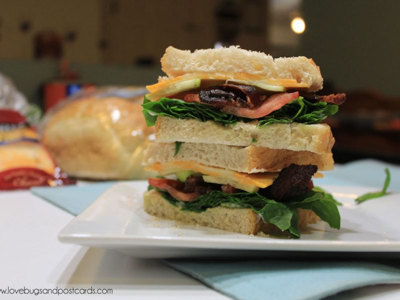 The Perfect B.L.T. Sandwich - Lovebugs And Postcards