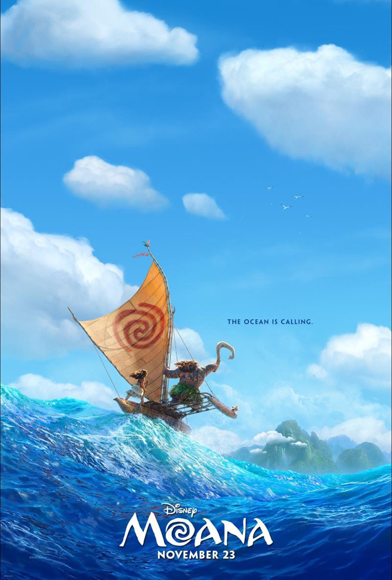 Disney’s MOANA trailer and new poster #Moana