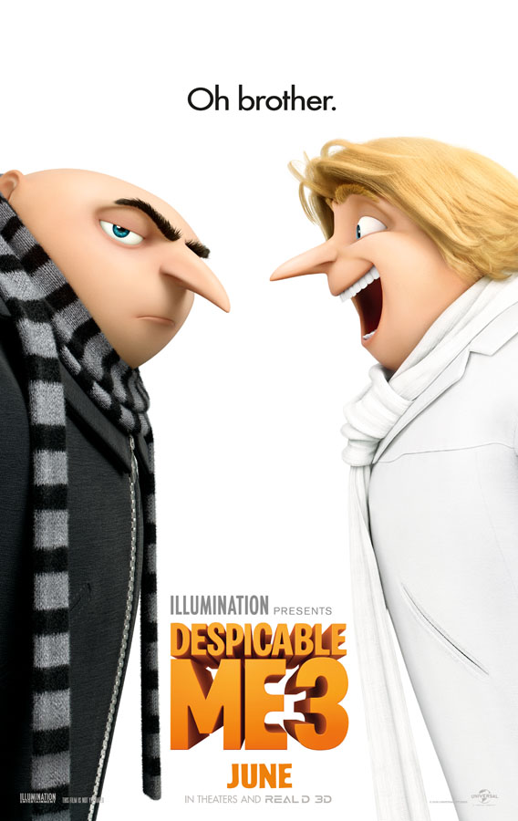 New trailer for DESPICBALE ME 3 #DespicableMe3 #Minions