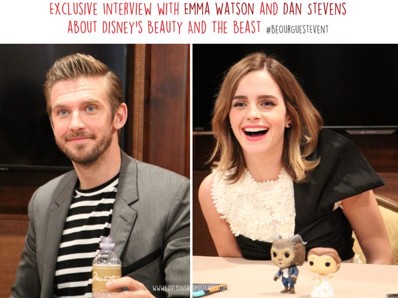 Exclusive Interview With Emma Watson And Dan Stevens About