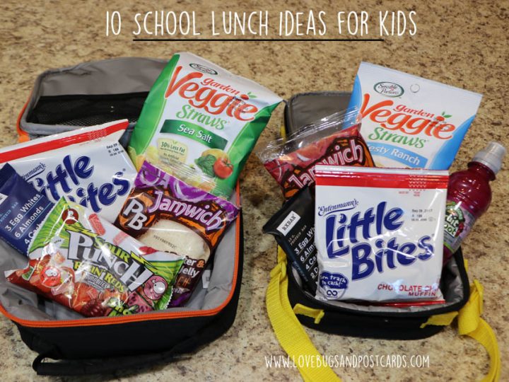 10 School lunch ideas for kids #SchoolEatsBBoxx - Lovebugs and Postcards