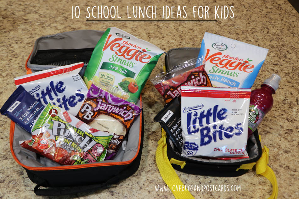 10 School Lunch Ideas For Kids #schooleatsbboxx - Lovebugs And Postcards