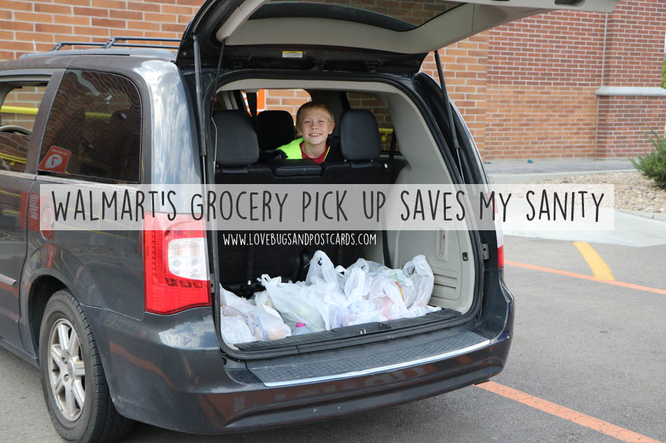 Walmart's Grocery pick up saves my sanity