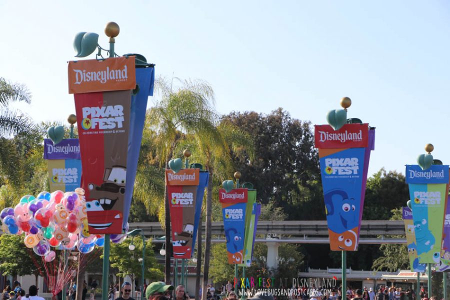 Pixar Fest at Disneyland - food, rides, parades, fireworks and more!