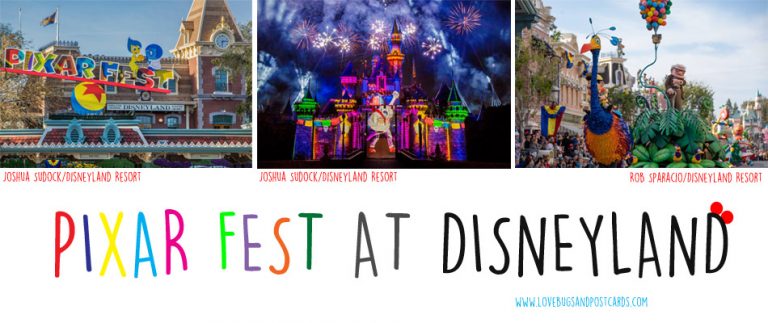 Pixar Fest at Disneyland - food, rides, parades, fireworks and more!